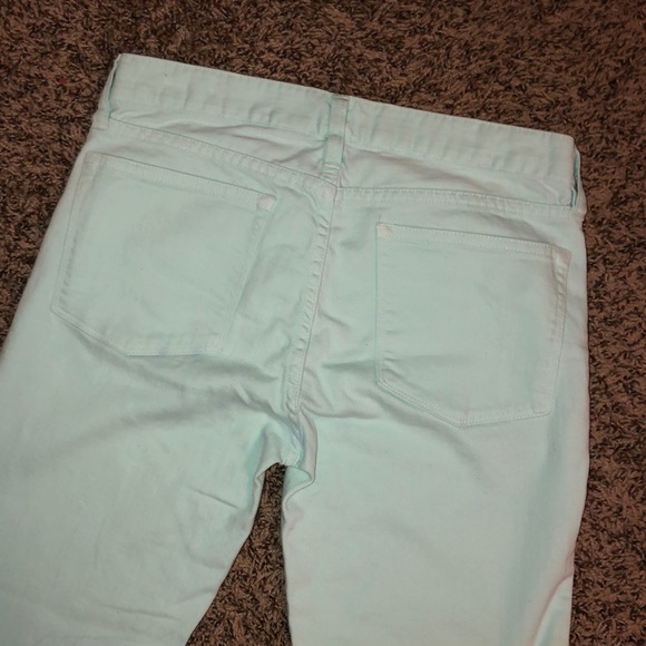 J. Crew mint green stretch pant skinny jeans - Picture 3 of 6